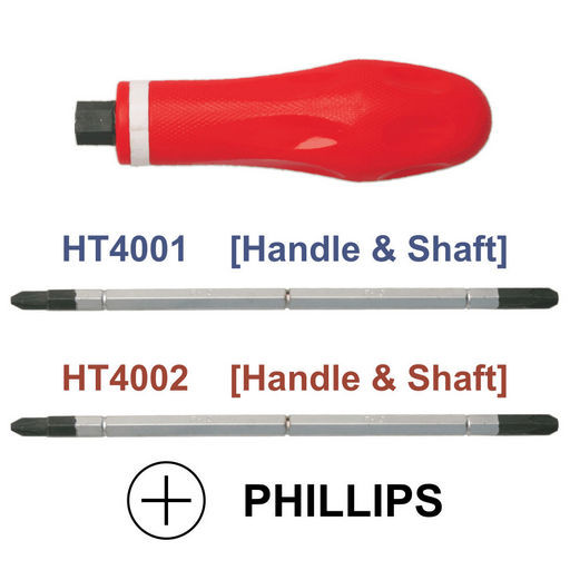 SCREWDRIVER - PHILLIPS REVERSIBLE HEX