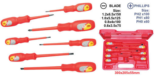 SCREWDRIVERS - ELECTRICAL INSULATED CAT-III