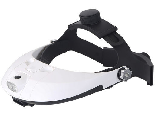 LED HEADBAND MAGNIFIER WITH 5 LENSES