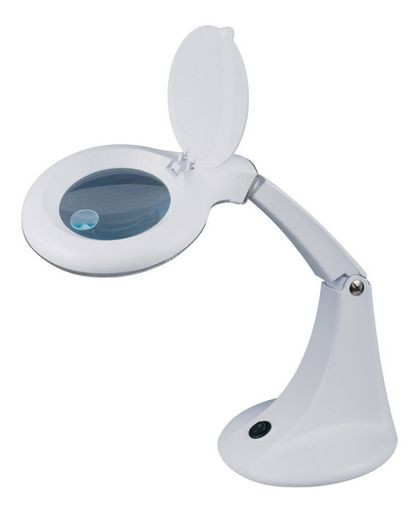 DESKTOP LAMP & MAGNIFIER 100MM