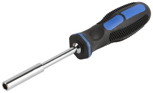 ¼" HEX DRIVER WITH RUBBER GRIP