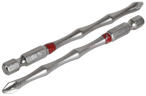 SCREWDRIVER BITS 2x EXTENDED SHAFT