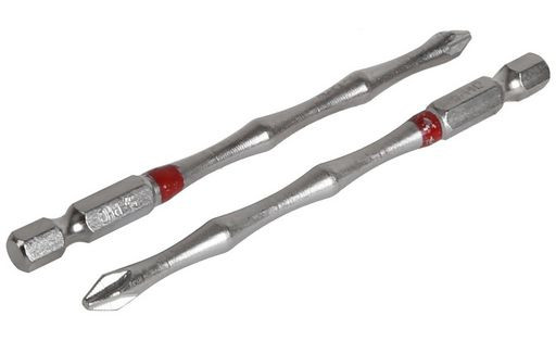 SCREWDRIVER BITS 2x EXTENDED SHAFT