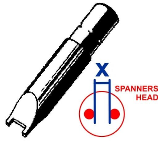 SNAKE EYE ¼" HEX TIPS