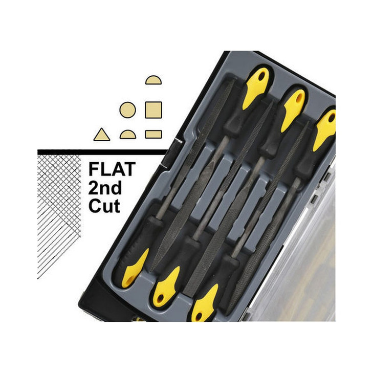 NEEDLE FILES SET 200MM