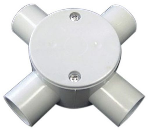 CONDUIT 4 WAY JUNCTION BOX