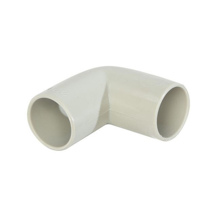 Straight Elbow 25mm Grey