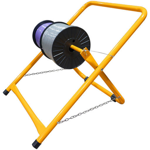 HEAVY-DUTY FOLDABLE CABLE REEL STAND