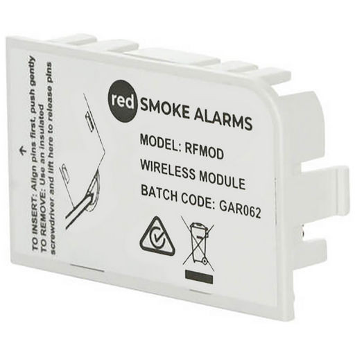 RED SMOKE ALARM - WIRELESS RF MODULE