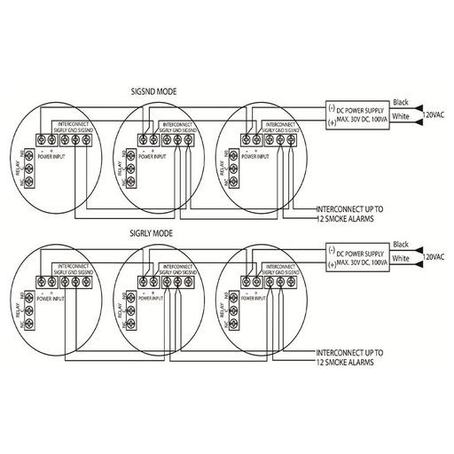 PHOTOELECTRIC SMOKE DETECTOR 4-WIRE