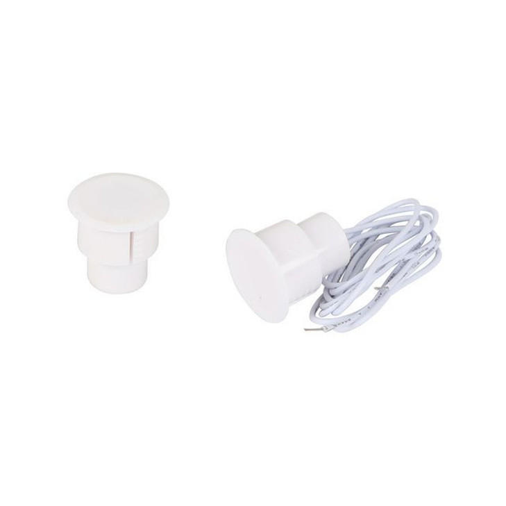 Reed Switch 20x20mm White Normally Open Contact