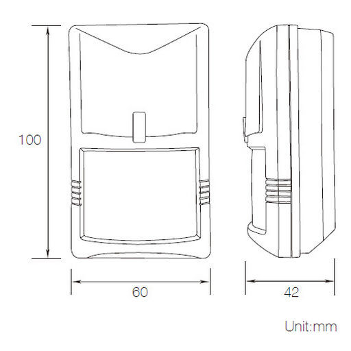 PIR DETECTOR WITH PULSE COUNT