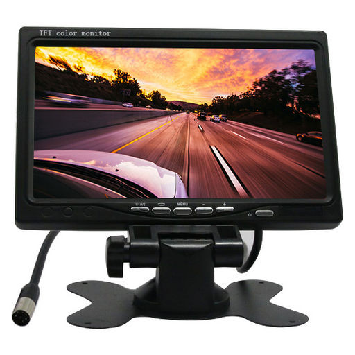 7" MONITOR FOR VEHICLES 16:9 DASH MOUNT