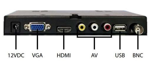 10.1" FULL HD MONITOR FOR VEHICLES
