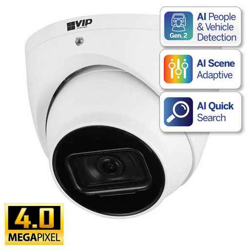 4MP IP FIXED TURRET DOME - PROFESSIONAL SERIES