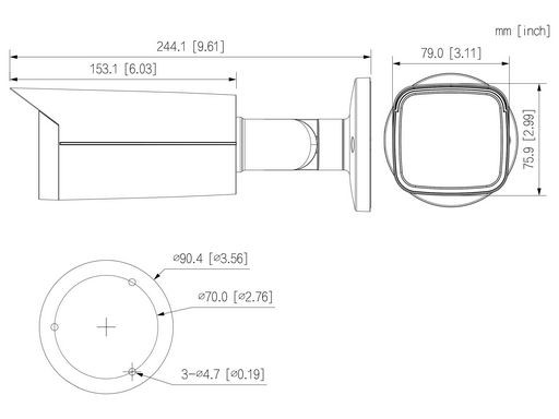 2MP HDCVI CAMERA ZOOM BULLET