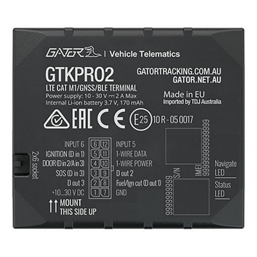4G LTE CAT-M1 VEHICLE GPS TRACKER - GATOR