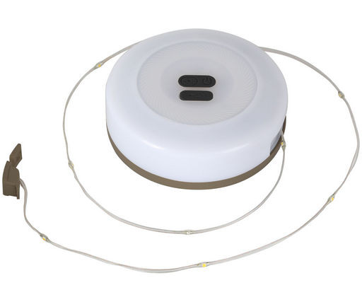 5W LED CAMP LIGHT & COLOUR LED STRING LIGHT - RECHARGEABLE