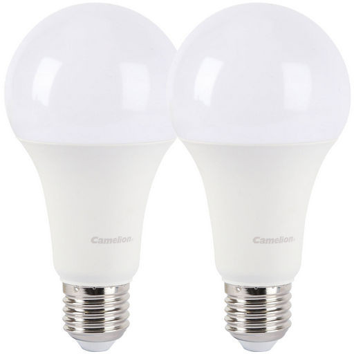 LED LIGHT BULB - E27 SCREW TYPE - PACK OF 2