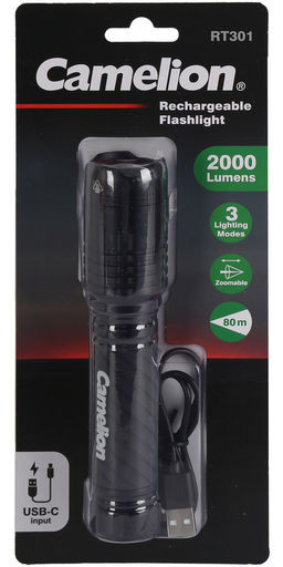 34W LED HEAVY-DUTY TORCH RECHARGEABLE