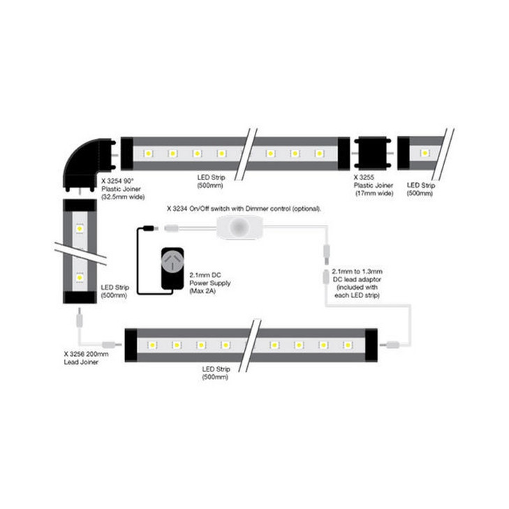 LED STRIP DC CABLE