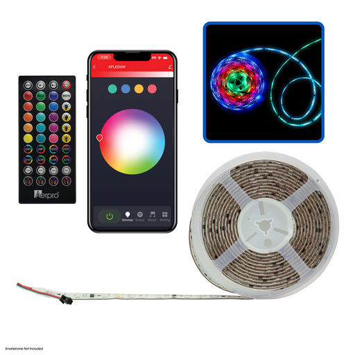 DIGITAL ADDRESSABLE RGB LED STRIPS - WS2811 IC