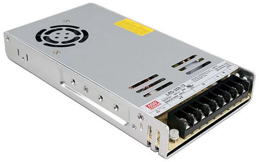 350W POWER SUPPLY 12V/24V DC - MEAN WELL