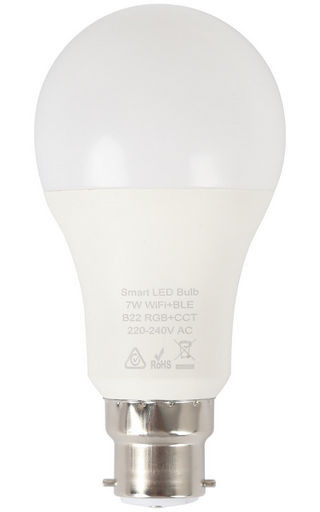 TUYA SMART WIFI RGB DIMMABLE LIGHT BULB 7W