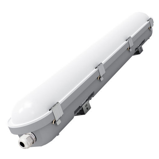 LED BATTEN LIGHT OUTDOOR 4FT - TRI CCT DUAL WATTAGE IP65 IK88
