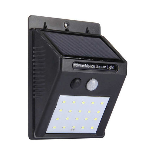 OUTDOOR SOLAR LIGHT WITH MOTION SENSOR