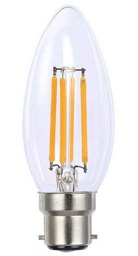 LED FILAMENT DIMMABLE CANDLE LAMPS