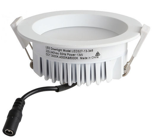 13W DIMMABLE LED DOWN LIGHTS 110mmØ - RECESSED