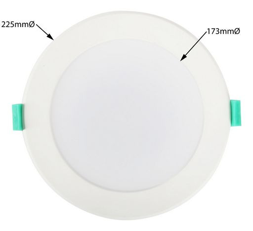 30W DIMMABLE LED DOWN LIGHT 225mmØ - CELESTRA