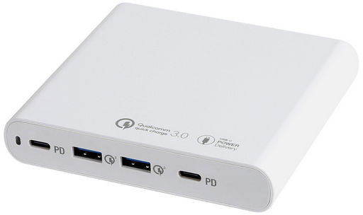 87W USB-C QC3.0 CHARGER WITH LAPTOP PLUGS