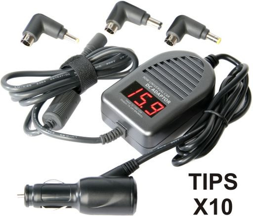BC10 LAPTOP POWER SUPPLY VEHICLE AUTOMOTIVE STEP-UP BOOSTER CONVERTER 90W CAR 12V