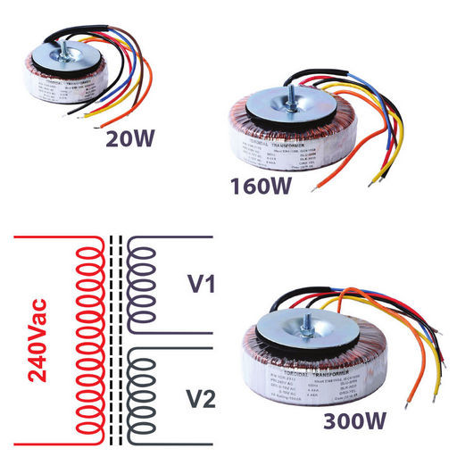 TOROIDAL POWER TRANSFORMERS