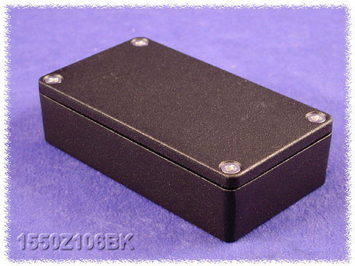 HAMMOND 1550Z DIECAST ALUMINIUM IP66 BLACK