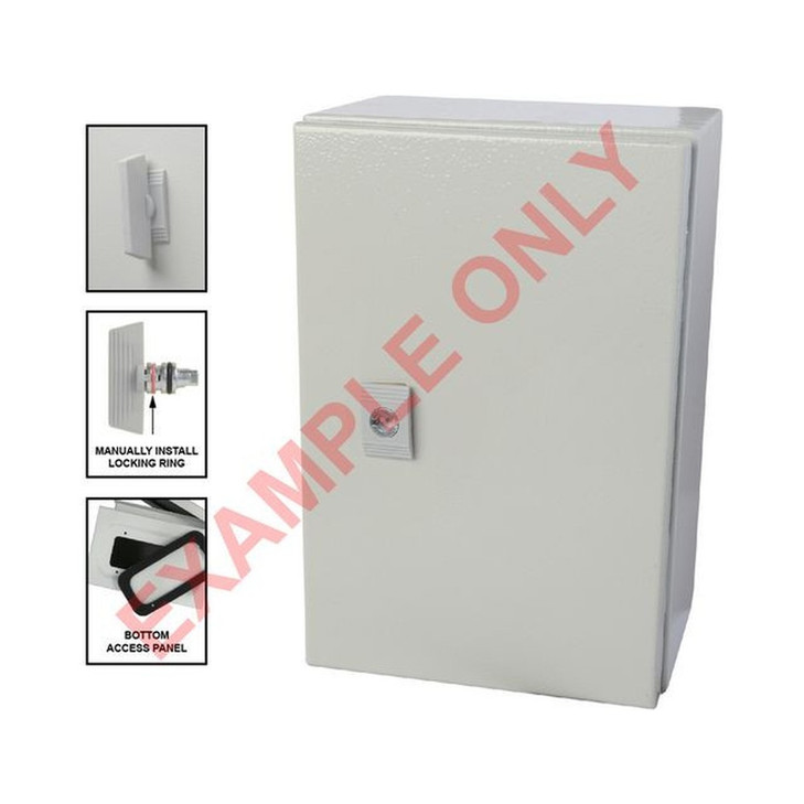 Tesla Metal Enclosures IP65 – Size 600mm × 600mm × 300mm