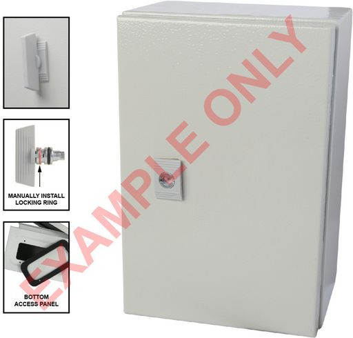 WALL MOUNTABLE METAL ENCLOSURES