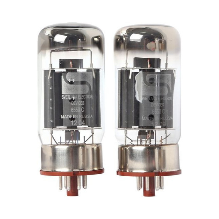Svetlana Platinum Matched Pair – Base Octal, Sale Unit a pair – 6550CSVPL