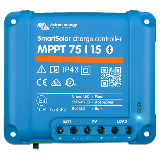 MPPT 75/15 BLUETOOTH SOLAR CONTROLLER - VICTRON SMARTSOLAR