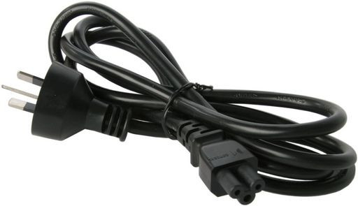 IEC C5 TO MAINS PLUG - CLOVER LEAF