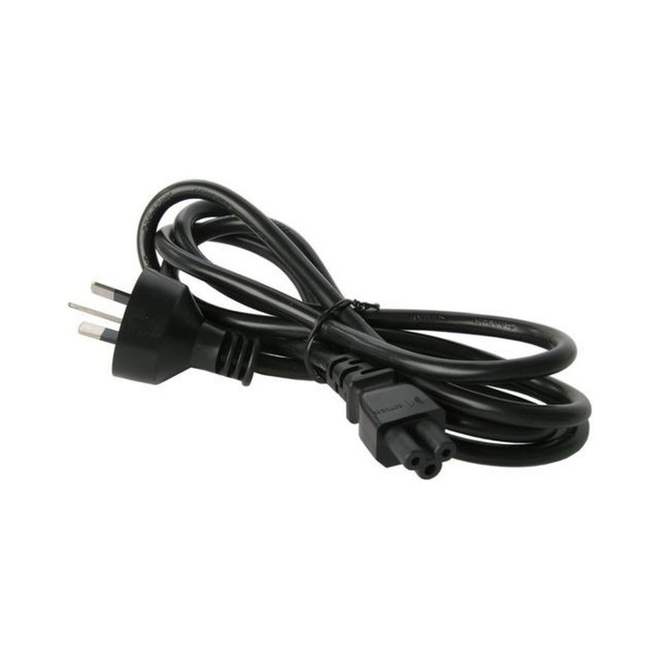 IEC C5 TO MAINS PLUG - CLOVER LEAF