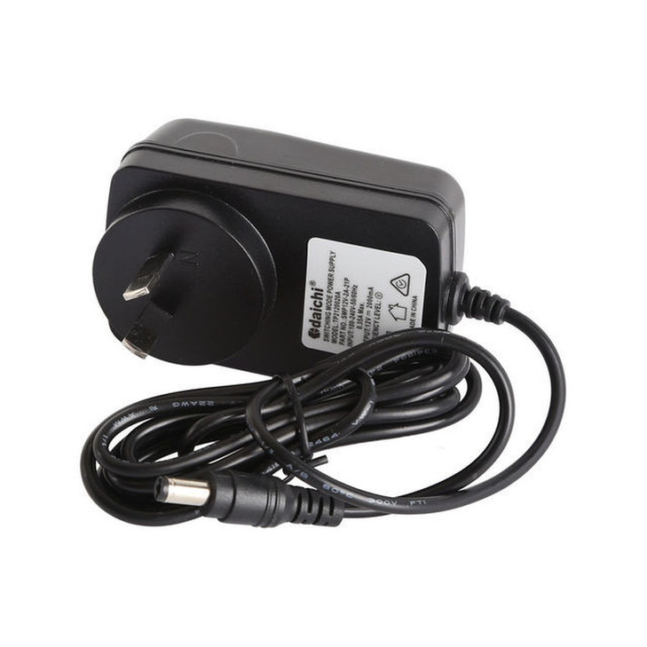 12 VOLT 2A MAINS POWER ADAPTOR