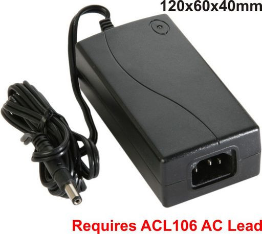 12 VOLT 5A MAINS POWER PACK - IEC