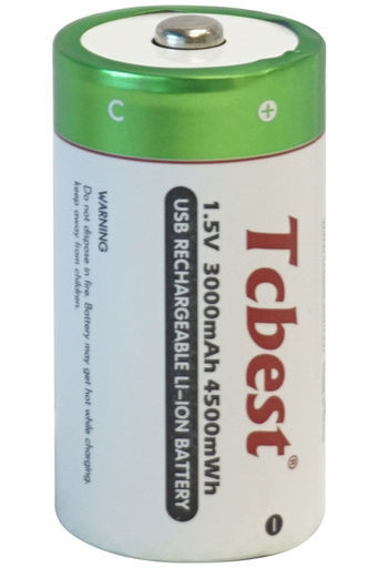 C USB RECHARGEABLE 1.5V