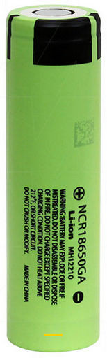 18650 Li-ION BATTERIES NO PCM - PANASONIC