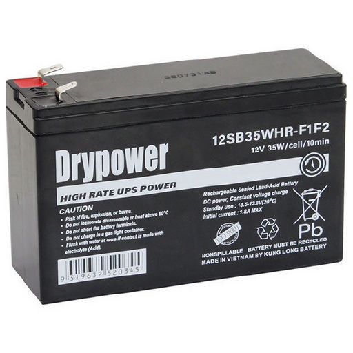 12V 6.6Ah SLA DRYPOWER - HIGH DISCHARGE