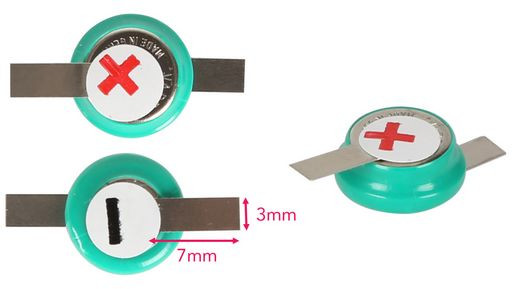 1.2V VARTA NiMH 40mAh