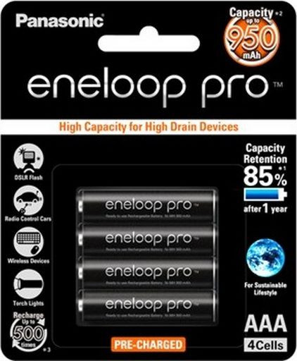 AAA ENELOOP PACK - HIGH CAPACITY